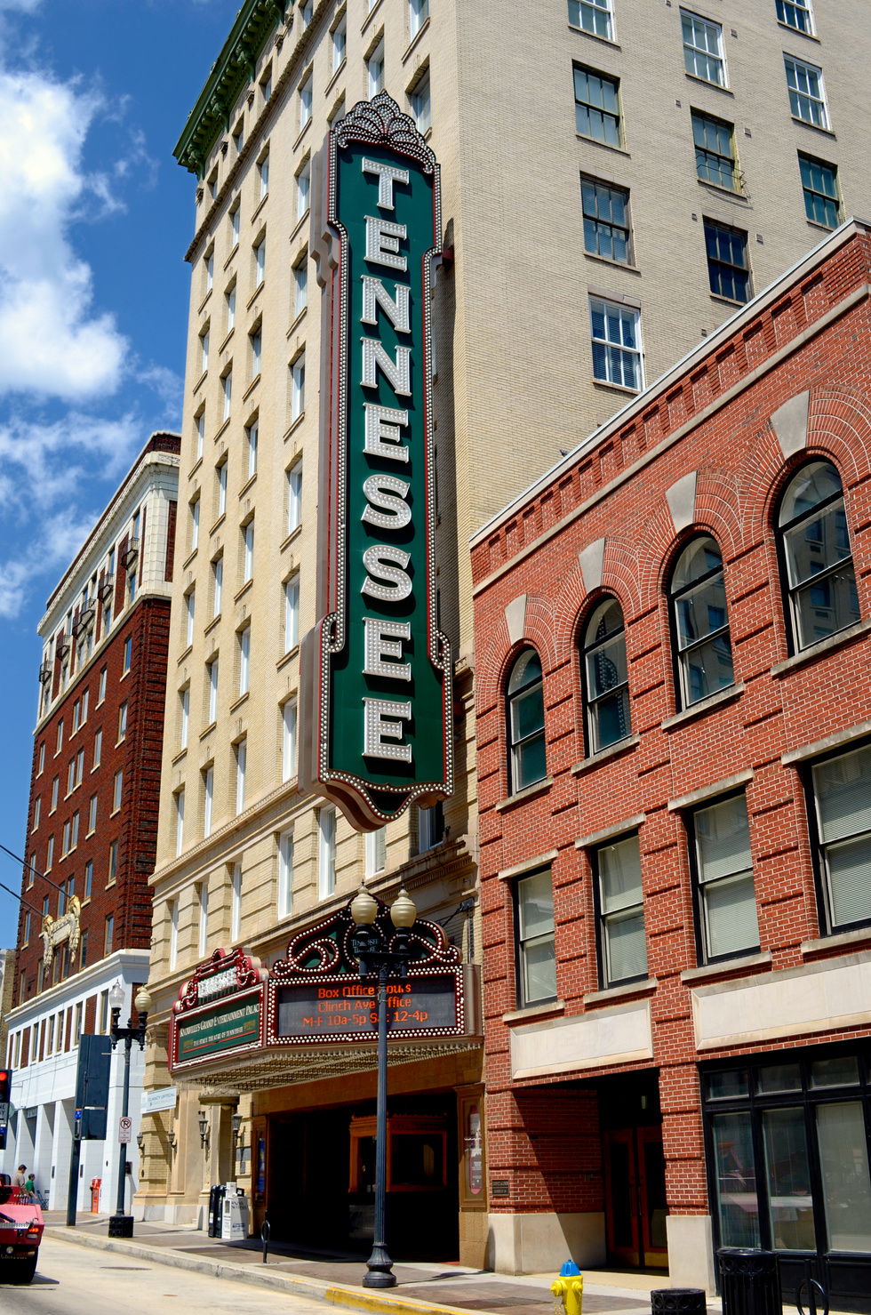 Historic Tennessee Theater on Gay Street, Knoxville, TN USA